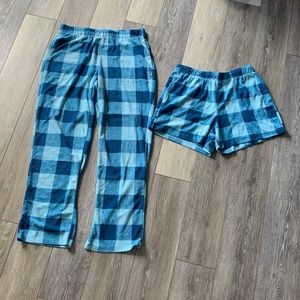 Eddie Bauer Intimates Women’s Medium Lightweight Sleep Pants and Shorts